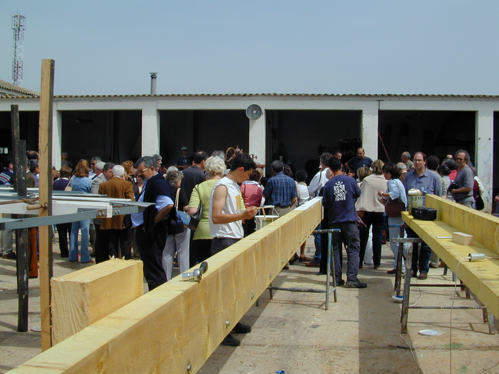 IV Congreso de Molinología. Visita al Taller de Restauración de la Unidad del patrimonio histórico industrial.